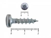 Саморезы универсальные, с полукруглой головкой, цинк HIMTEX  4.5х25 мм (500 шт)