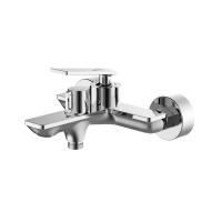 Смеситель для ванны, короткий излив, латунь VALFEX Aquila Сhrome (8)